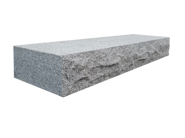 Granit Blockstufen Bossiert