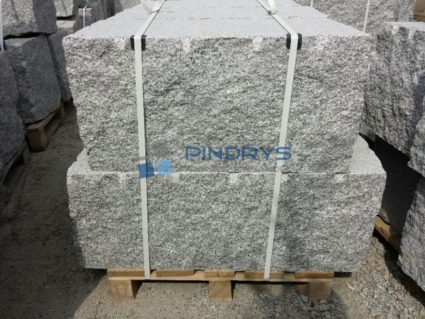 Granit Mauersteine, Granitsteine, Gartensteine 40x40x60 cm Lagerfugen gesägt, Trockenmauer