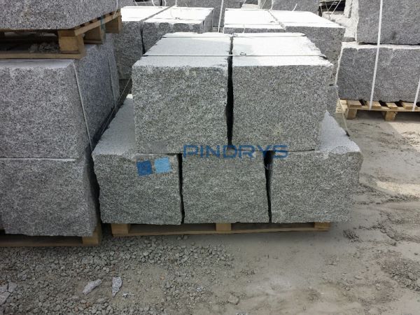 Granit Mauersteine, Granitsteine, Gartensteine 30x30x60 cm Lagerfugen gesägt, Trockenmauer