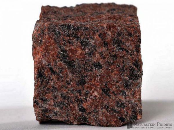 Granitpflastersteine rot Mittelkorn