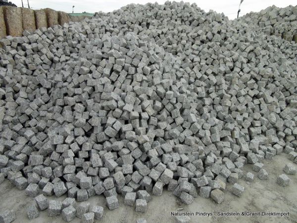Granitpflaster grau Mittelkorn